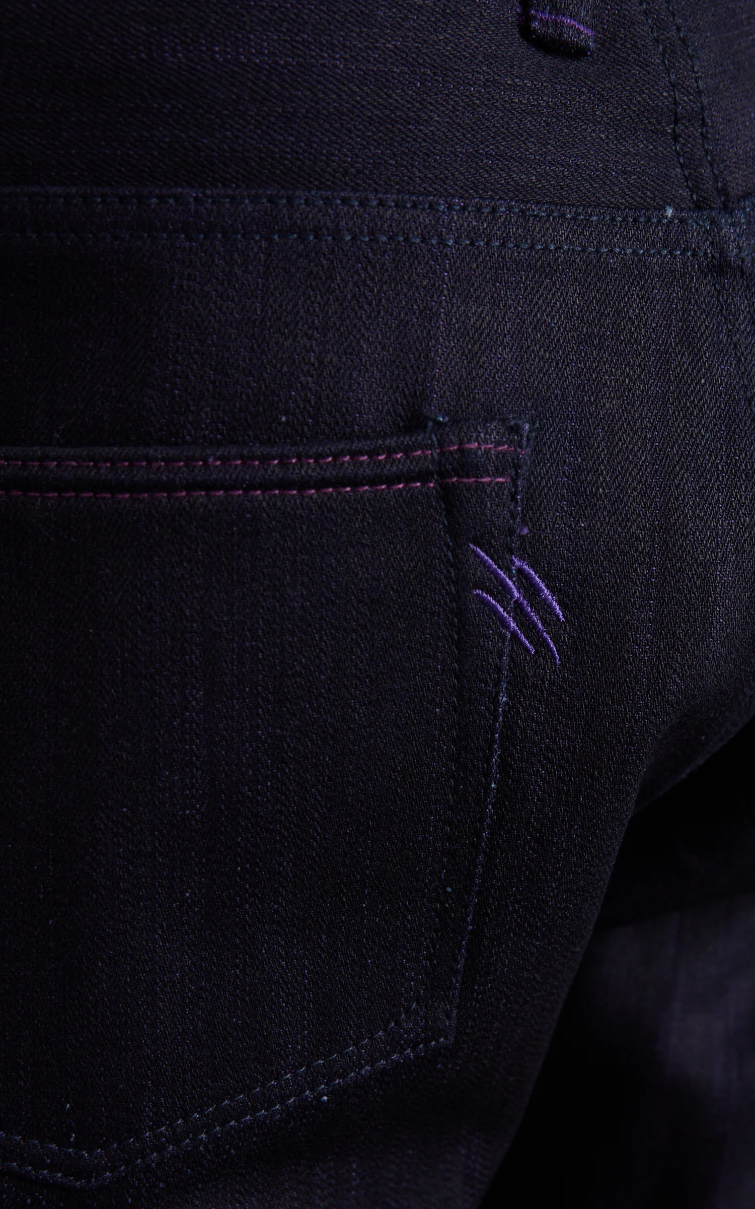 NBDN Sumatran Tigers XI Amethyst Slim Straight Selvedge Jeans Indigo 16oz - Image 7