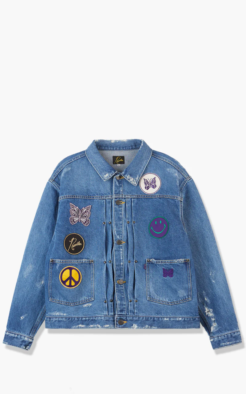 Needles Assorted Patches Jean Jacket Indigo