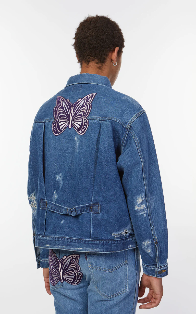 Needles Assorted Patches Jean Jacket Indigo - Image 7
