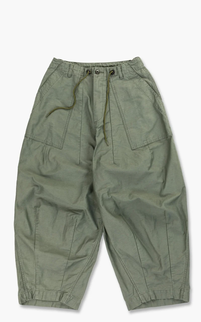 Needles H.D. Pant Fatigue Olive - Image 8