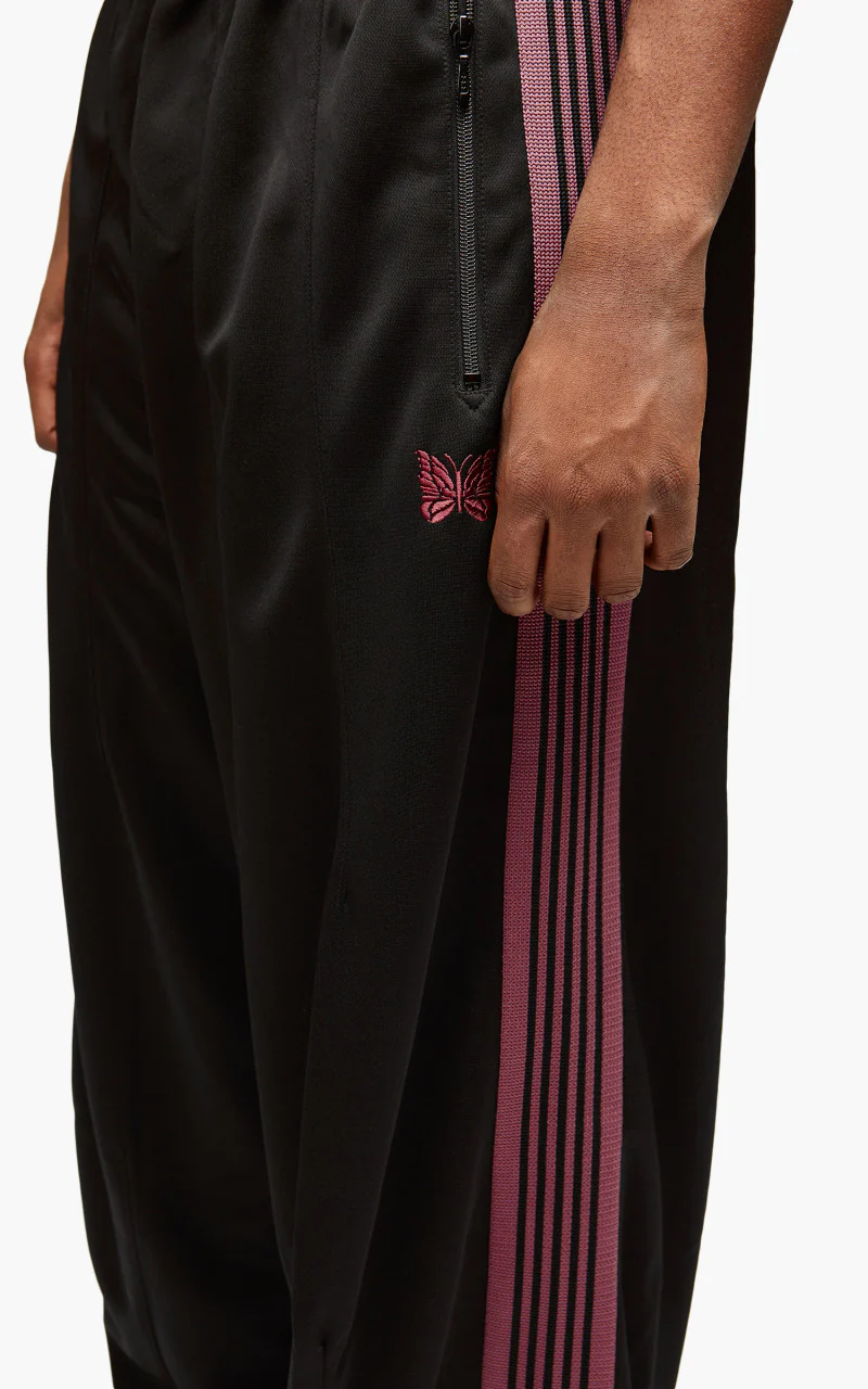 Needles H.D. Track Pant Poly Smooth Faded Black - Image 6
