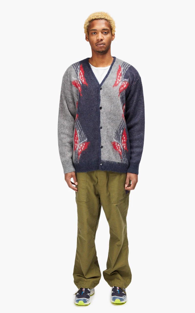 Needles Mohair Cardigan Papillon Navy - Image 2
