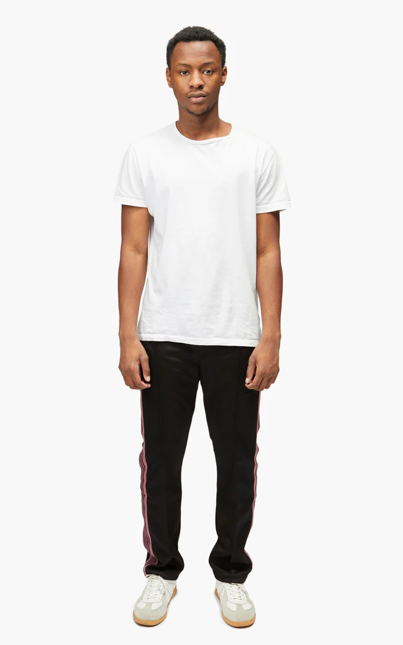 Needles Narrow Track Pant Poly Smooth Faded Black - Image 2