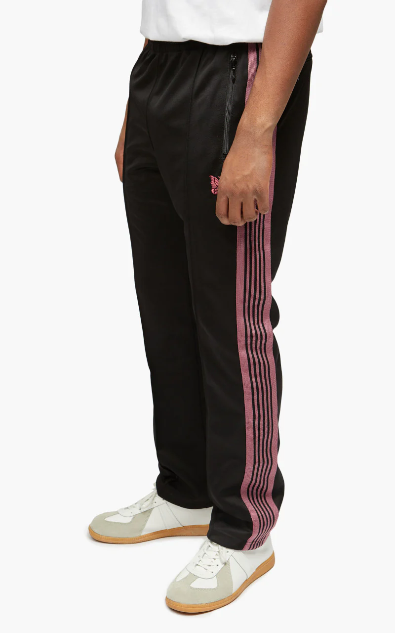 Needles Narrow Track Pant Poly Smooth Faded Black - Image 3