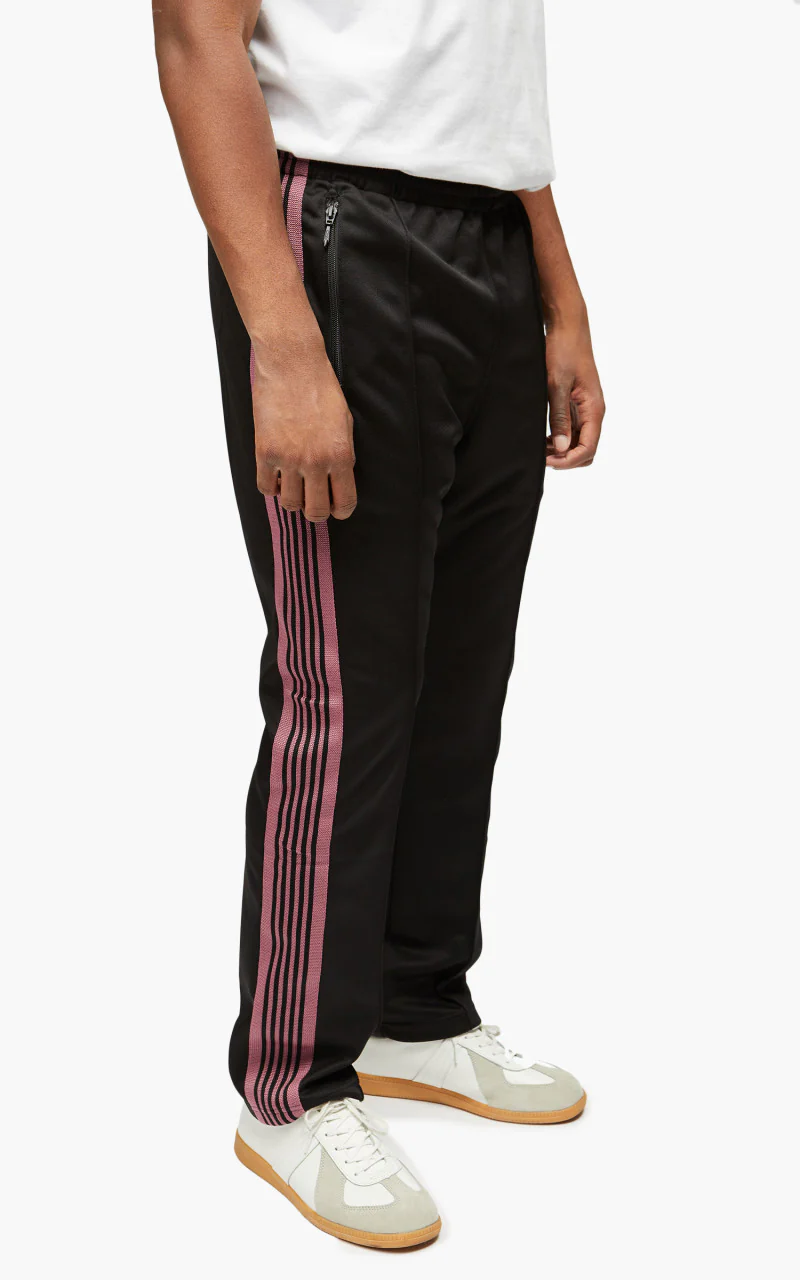 Needles Narrow Track Pant Poly Smooth Faded Black - Image 4