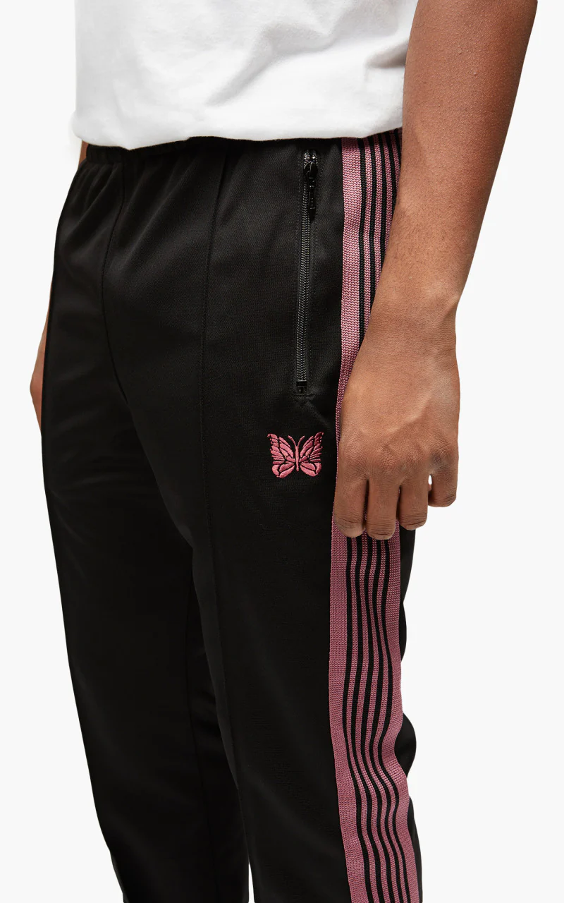 Needles Narrow Track Pant Poly Smooth Faded Black - Image 6