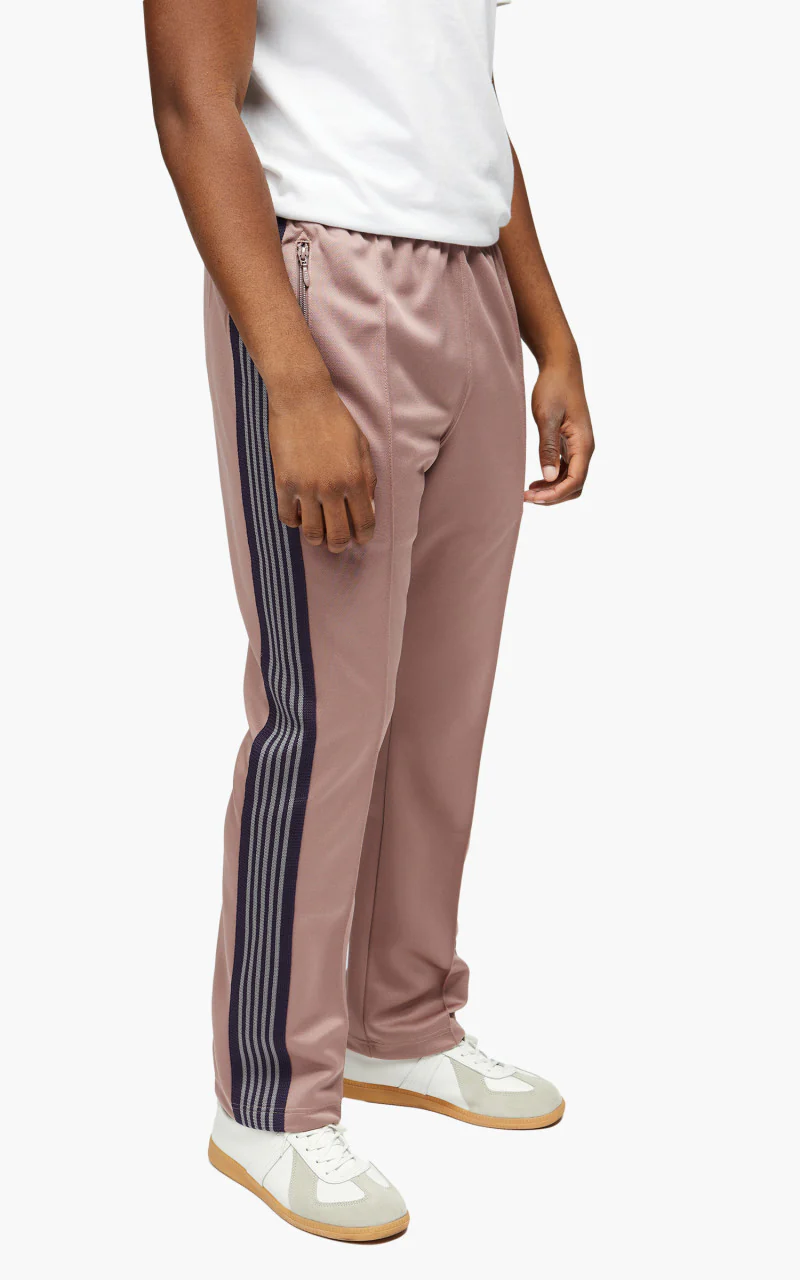 Needles Narrow Track Pant Poly Smooth Taupe - Image 5