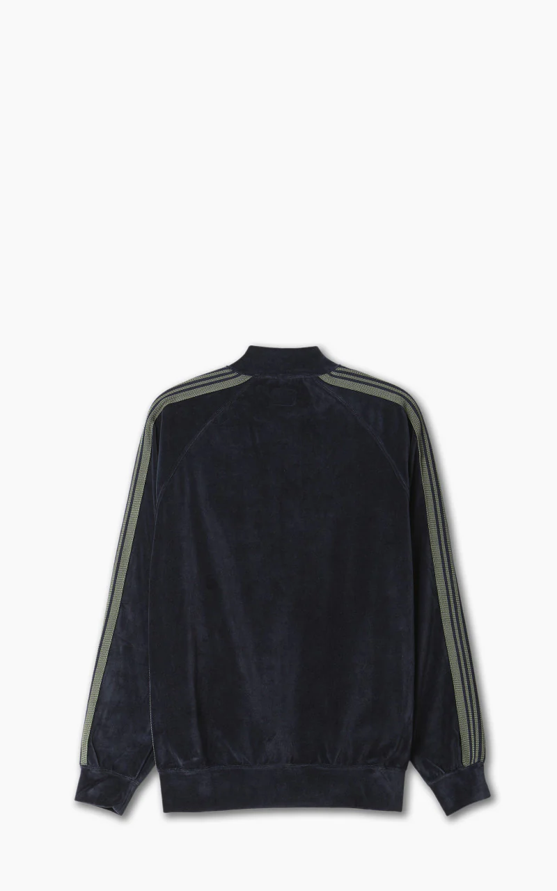 Needles R.C. Track Jacket C/Pe Velour Navy - Image 8