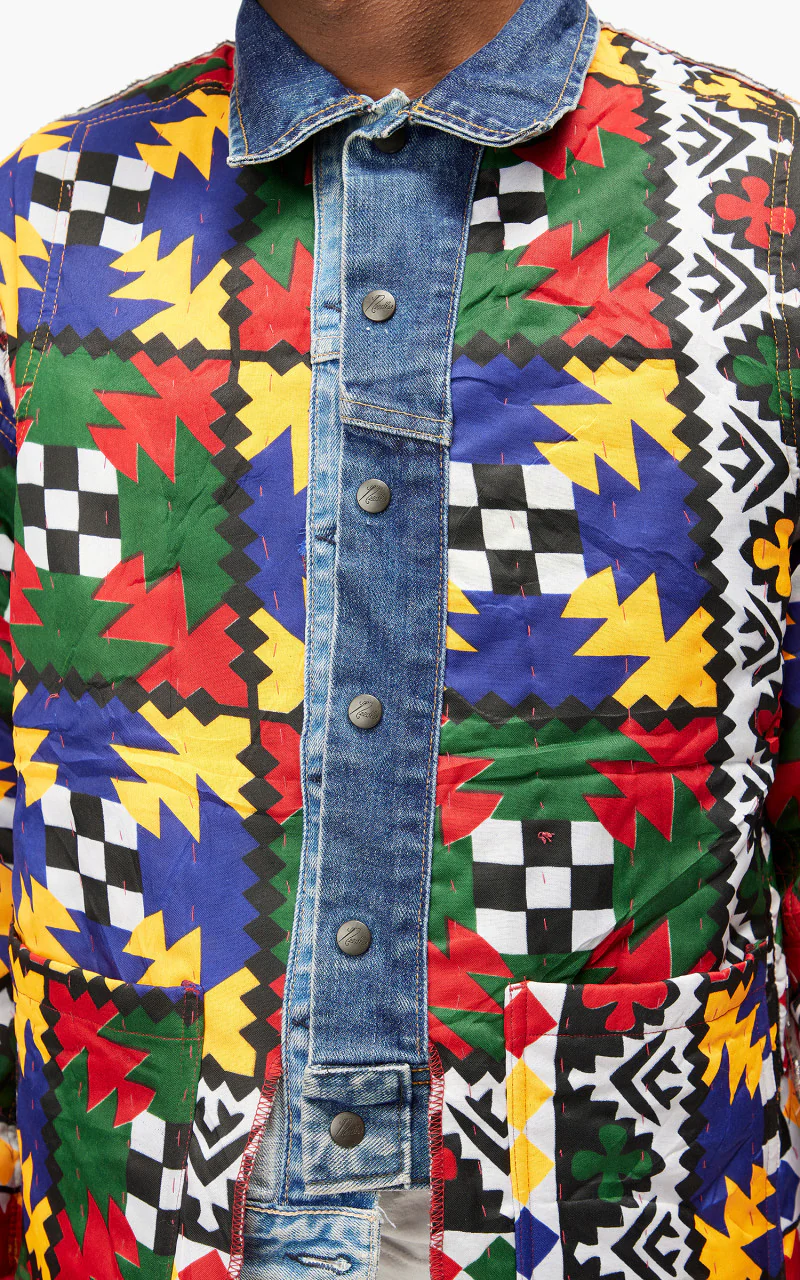 Needles Rebuild by Needles Jean Jacket Rug Covered Reversible Small - Image 11