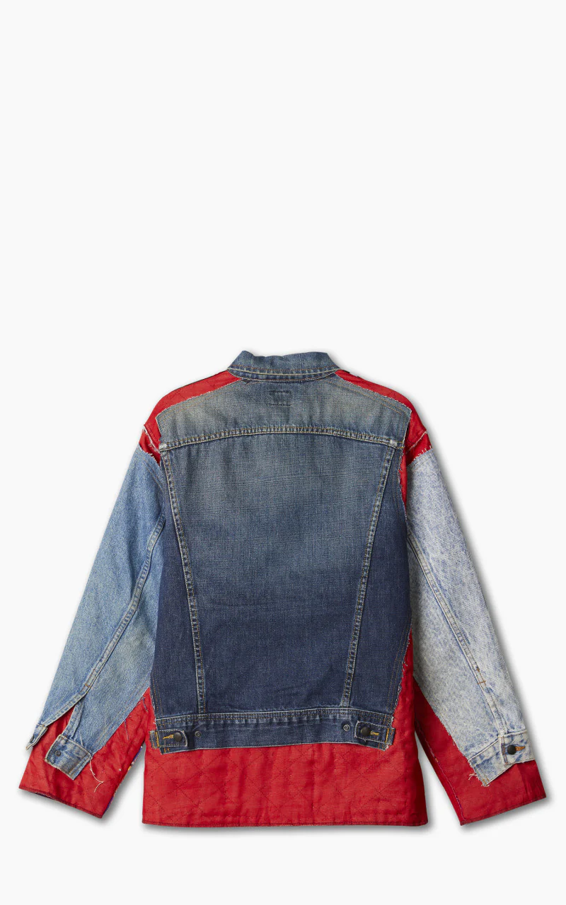 Needles Rebuild by Needles Jean Jacket Rug Covered Reversible Small - Image 4