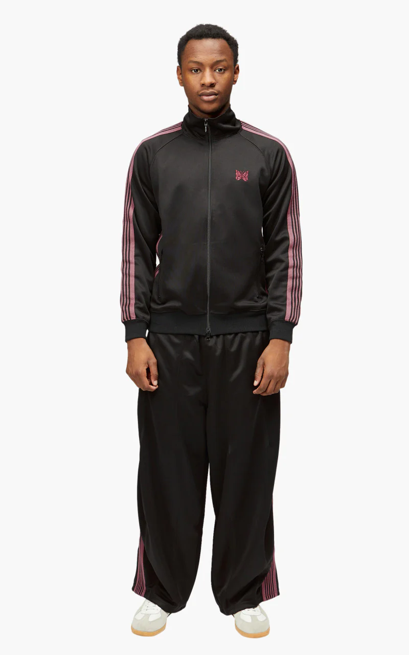 Needles Track Jacket Faded Black - Image 3
