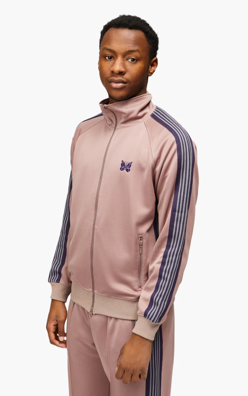 Needles Track Jacket Taupe - Image 3