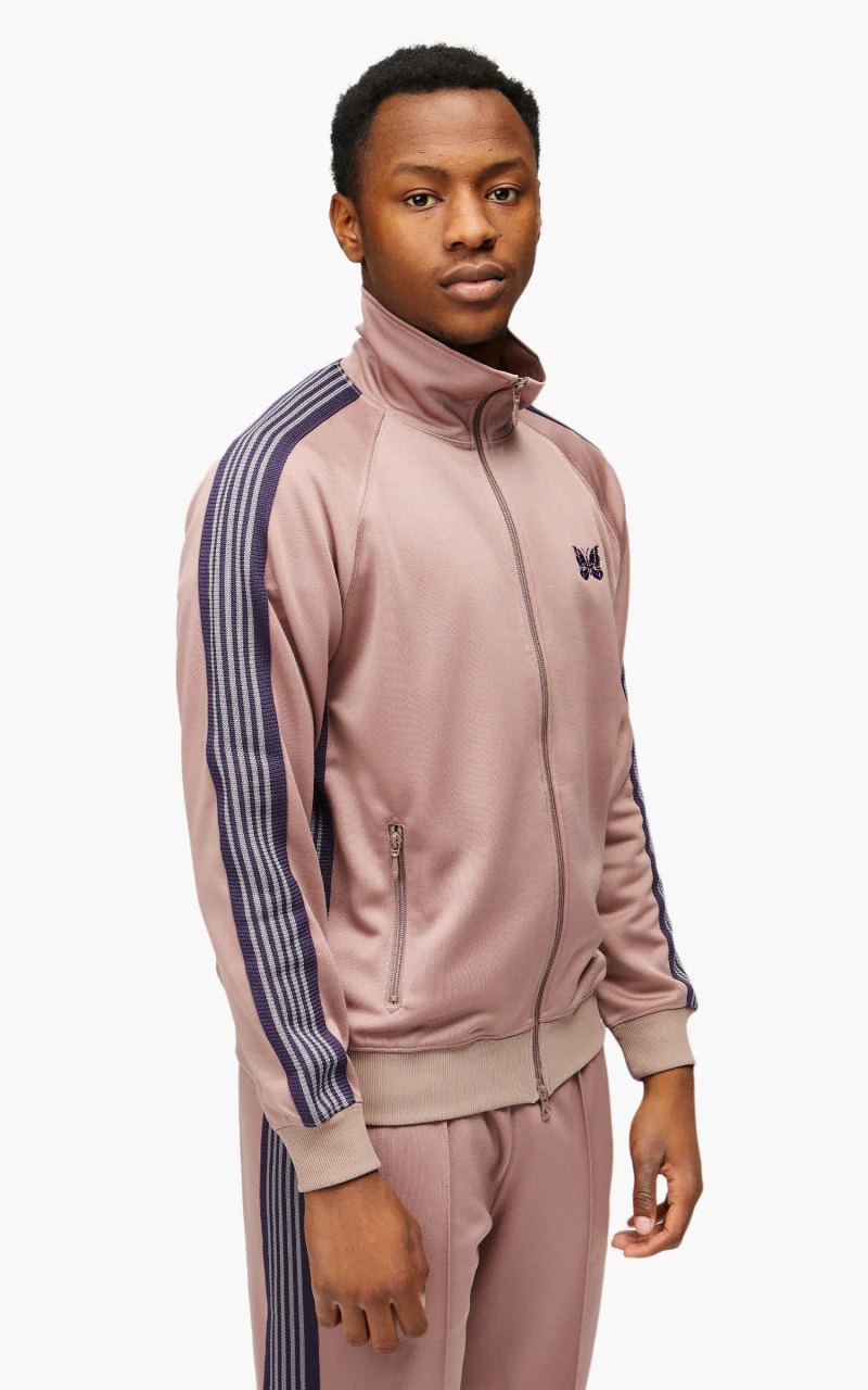 Needles Track Jacket Taupe - Image 4
