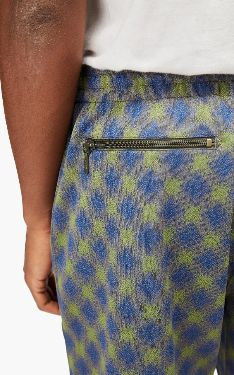 Needles Track Pant Poly Jq. Blue/Olive - Image 7
