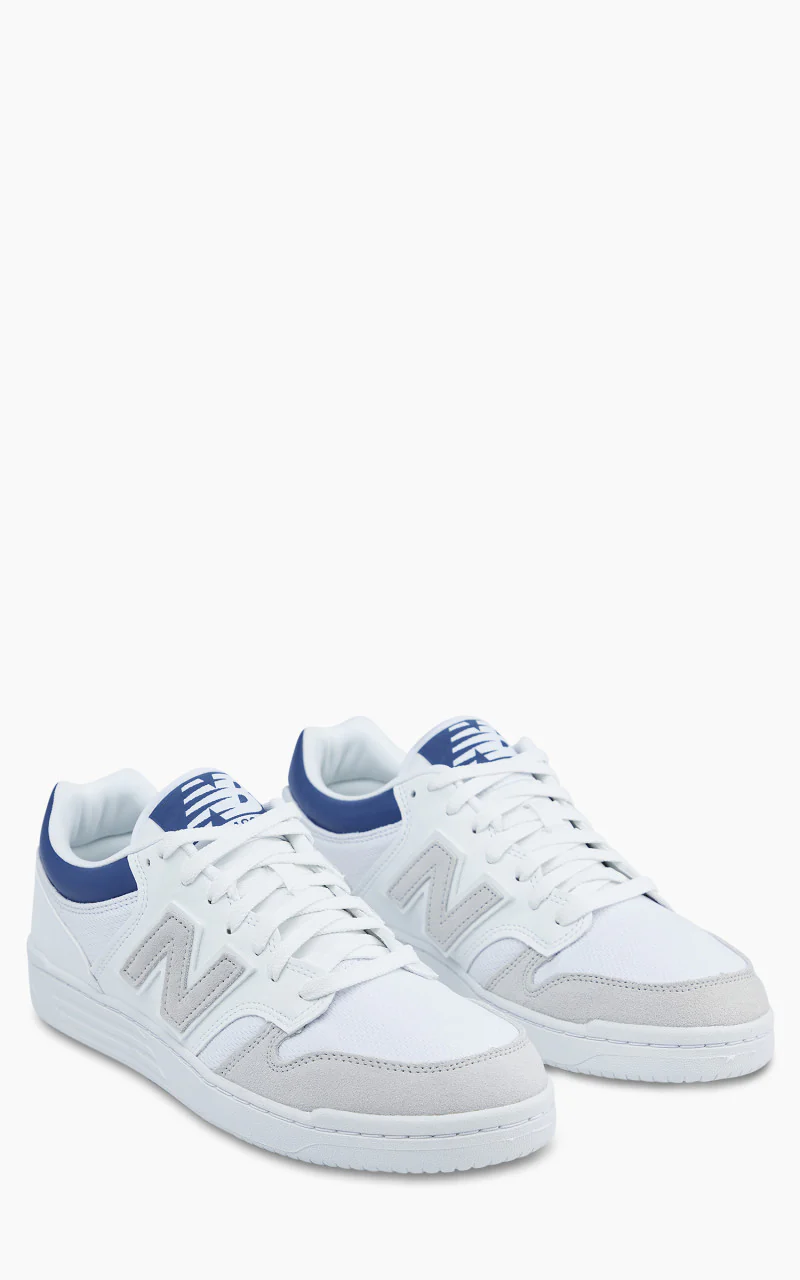 New Balance BB480 LKC White/Atlantic Blue - Image 2