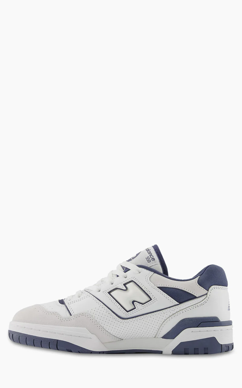 New Balance BB550 STG White/Vintage Indigo - Image 4