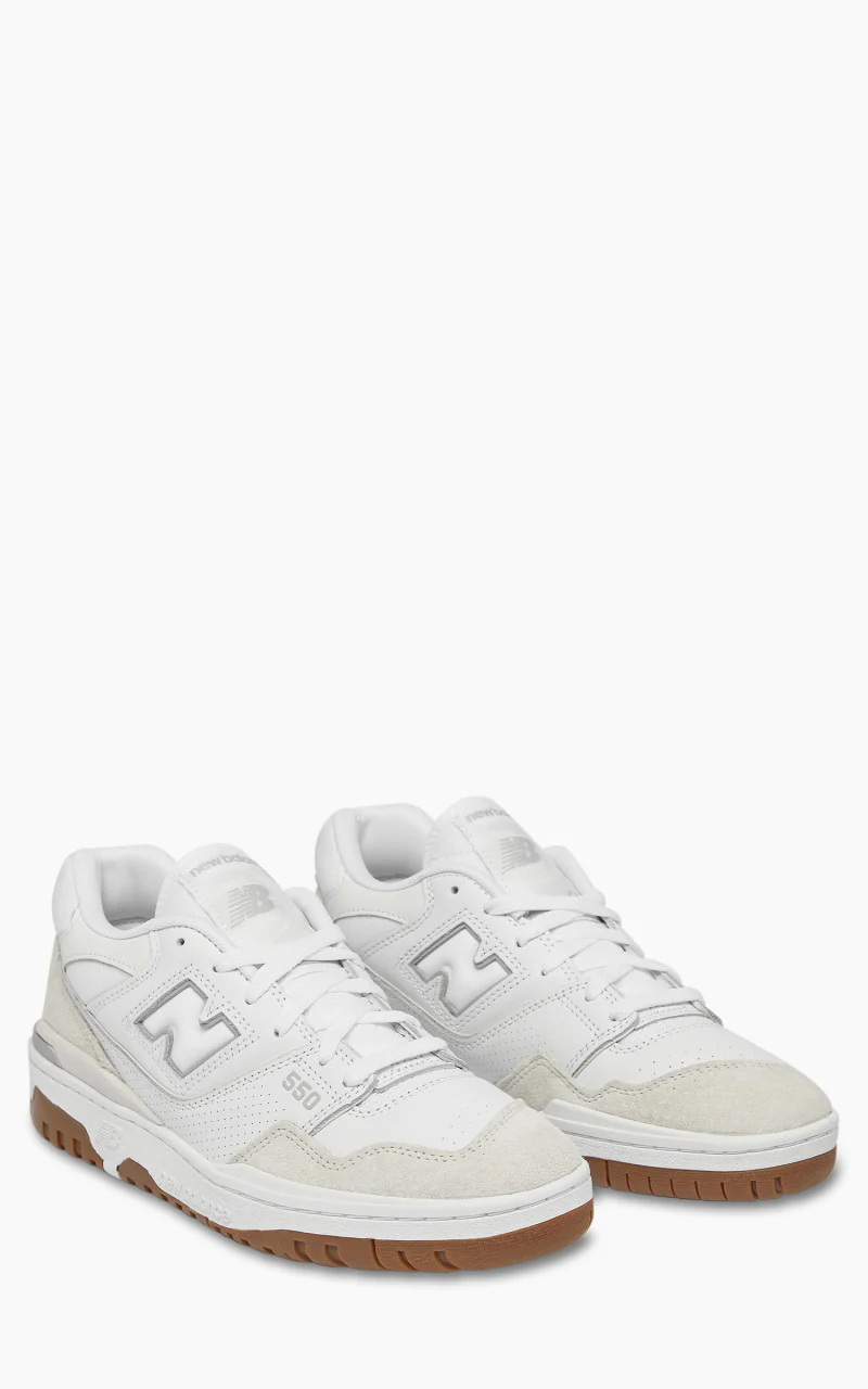 New Balance BB550 WGU White/Gum - Image 2