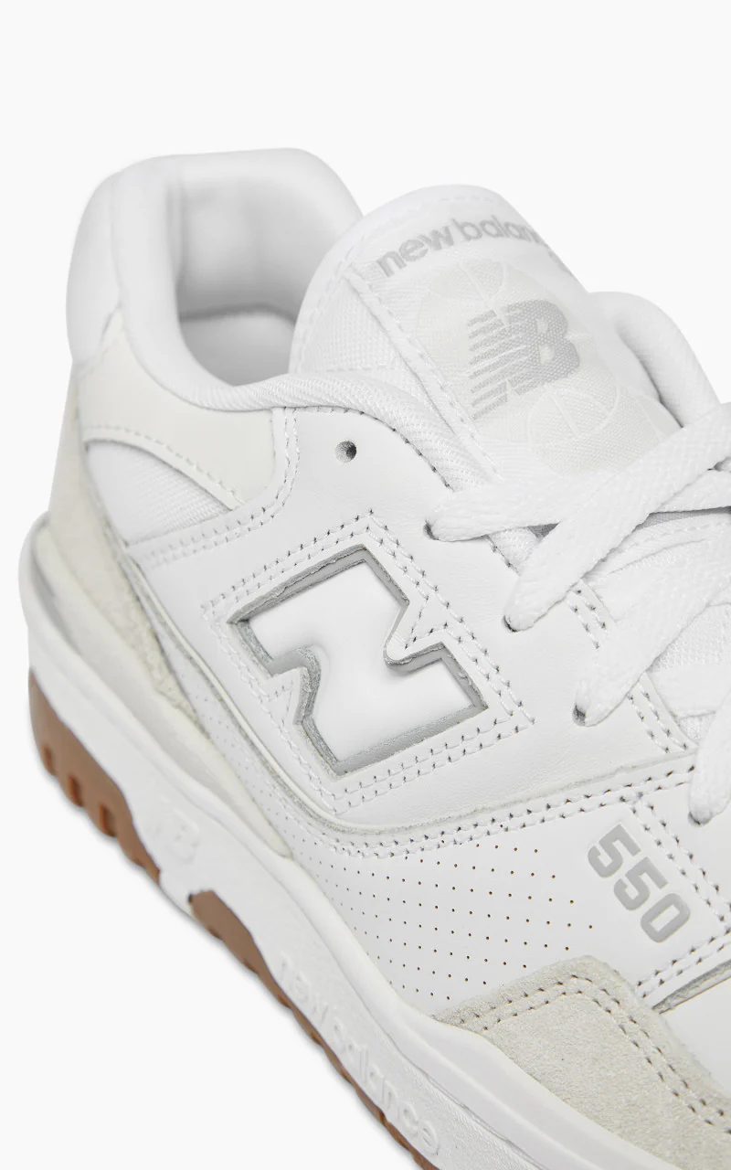New Balance BB550 WGU White/Gum - Image 3