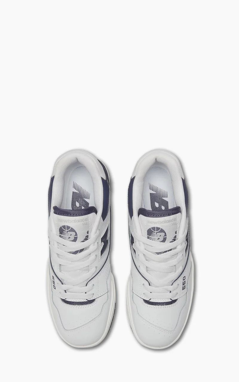 New Balance BBW550 BA White/Dark Mercury - Image 4