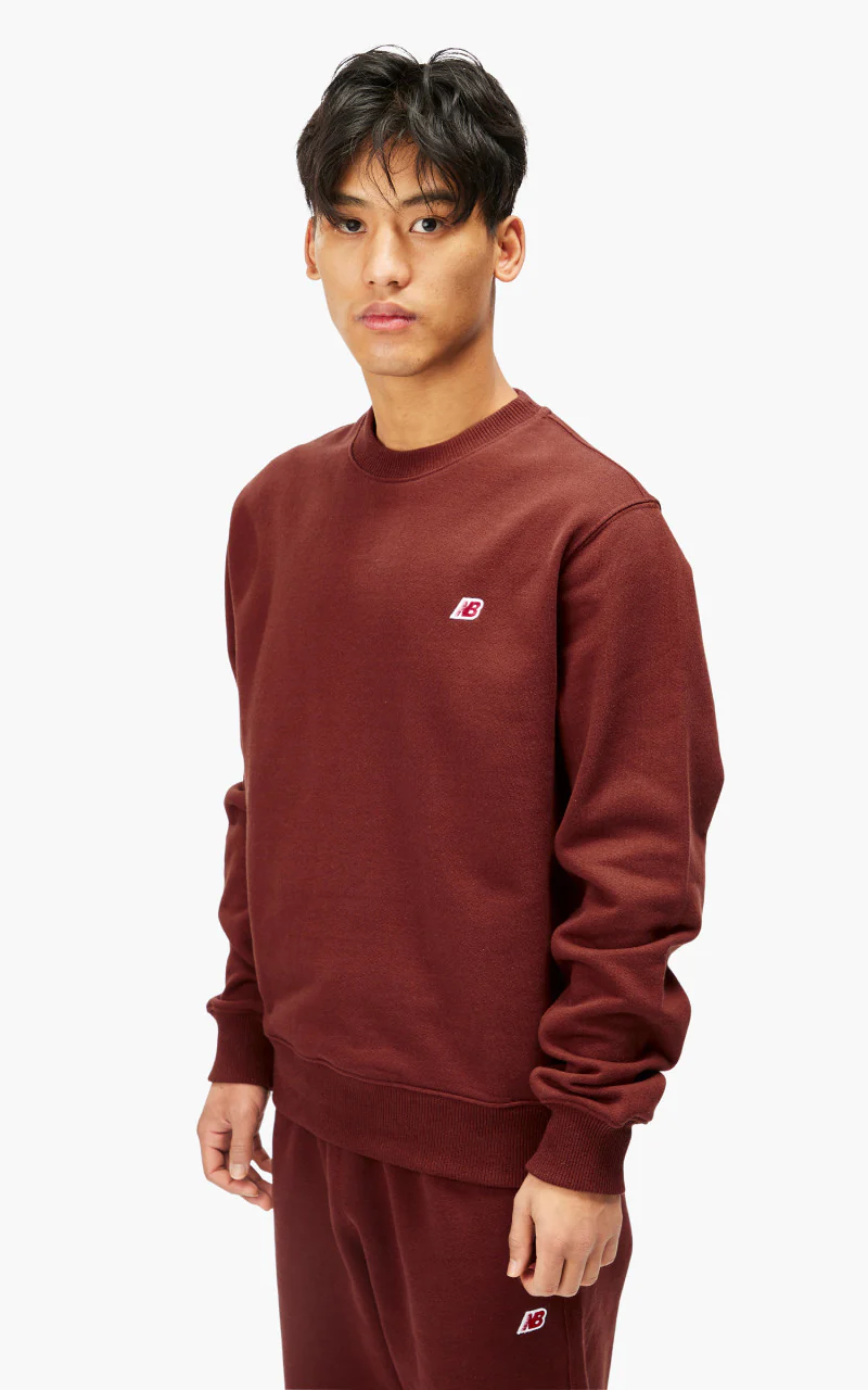 New Balance Core Crewneck "Made in USA" Rich Oak - Image 6