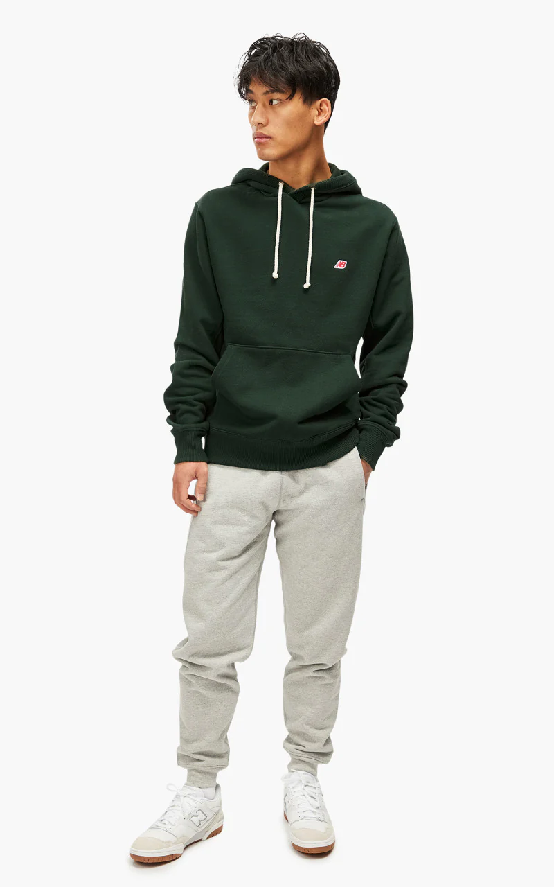 New Balance Core Hoodie "Made in USA" Midnight Green - Image 2