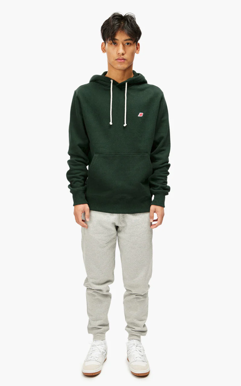 New Balance Core Hoodie "Made in USA" Midnight Green - Image 6