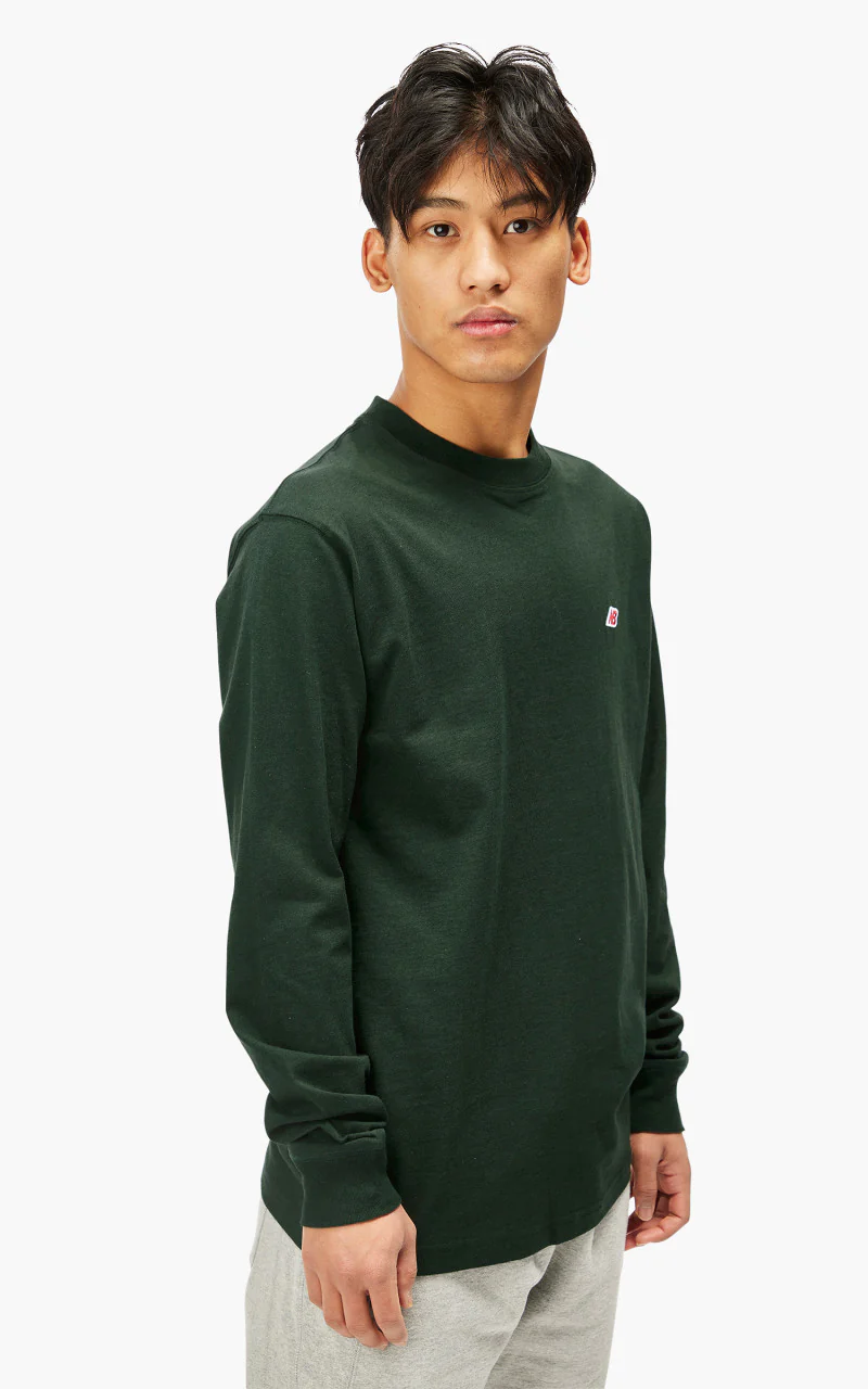 New Balance Core Long Sleeve T-Shirt "Made in USA" Midnight Green - Image 6