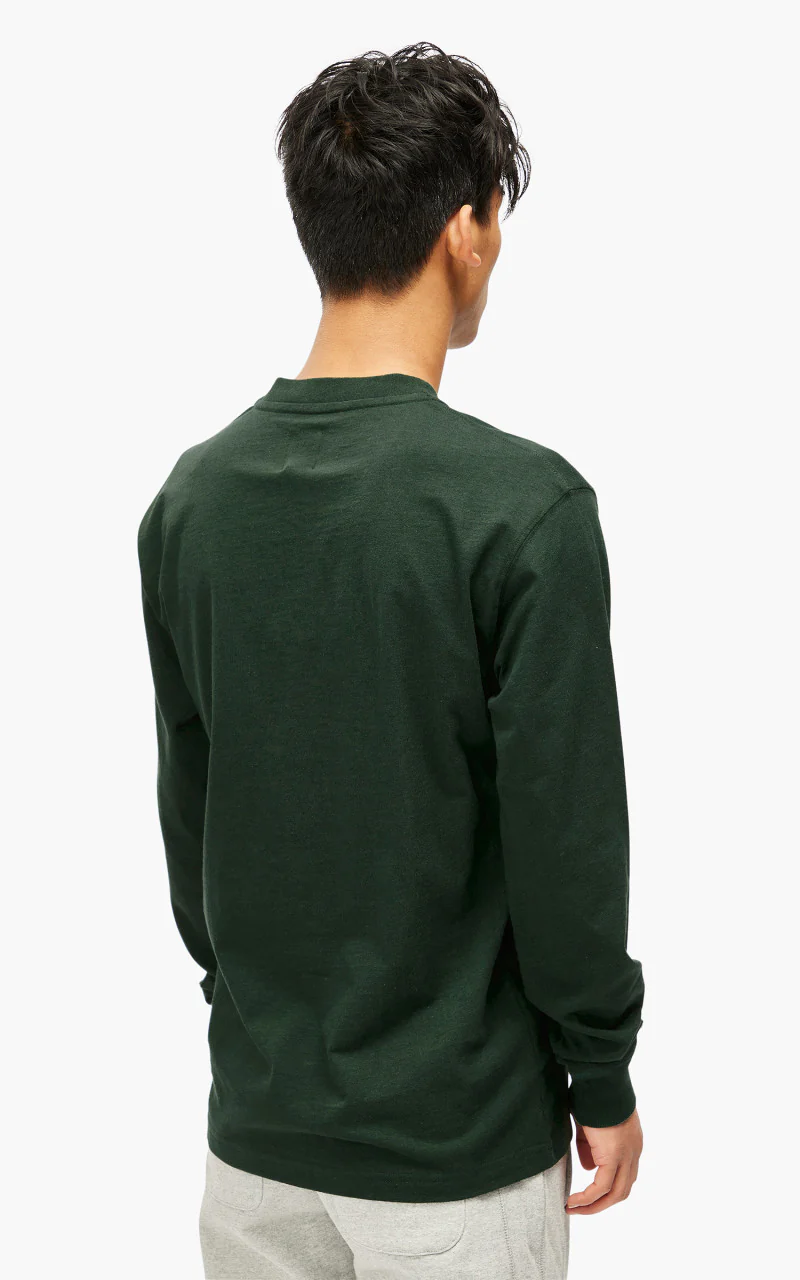 New Balance Core Long Sleeve T-Shirt "Made in USA" Midnight Green - Image 7