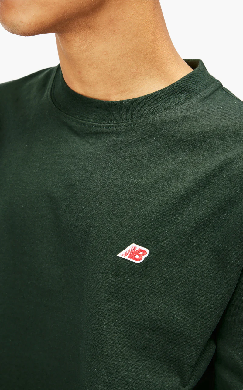 New Balance Core Long Sleeve T-Shirt "Made in USA" Midnight Green - Image 8