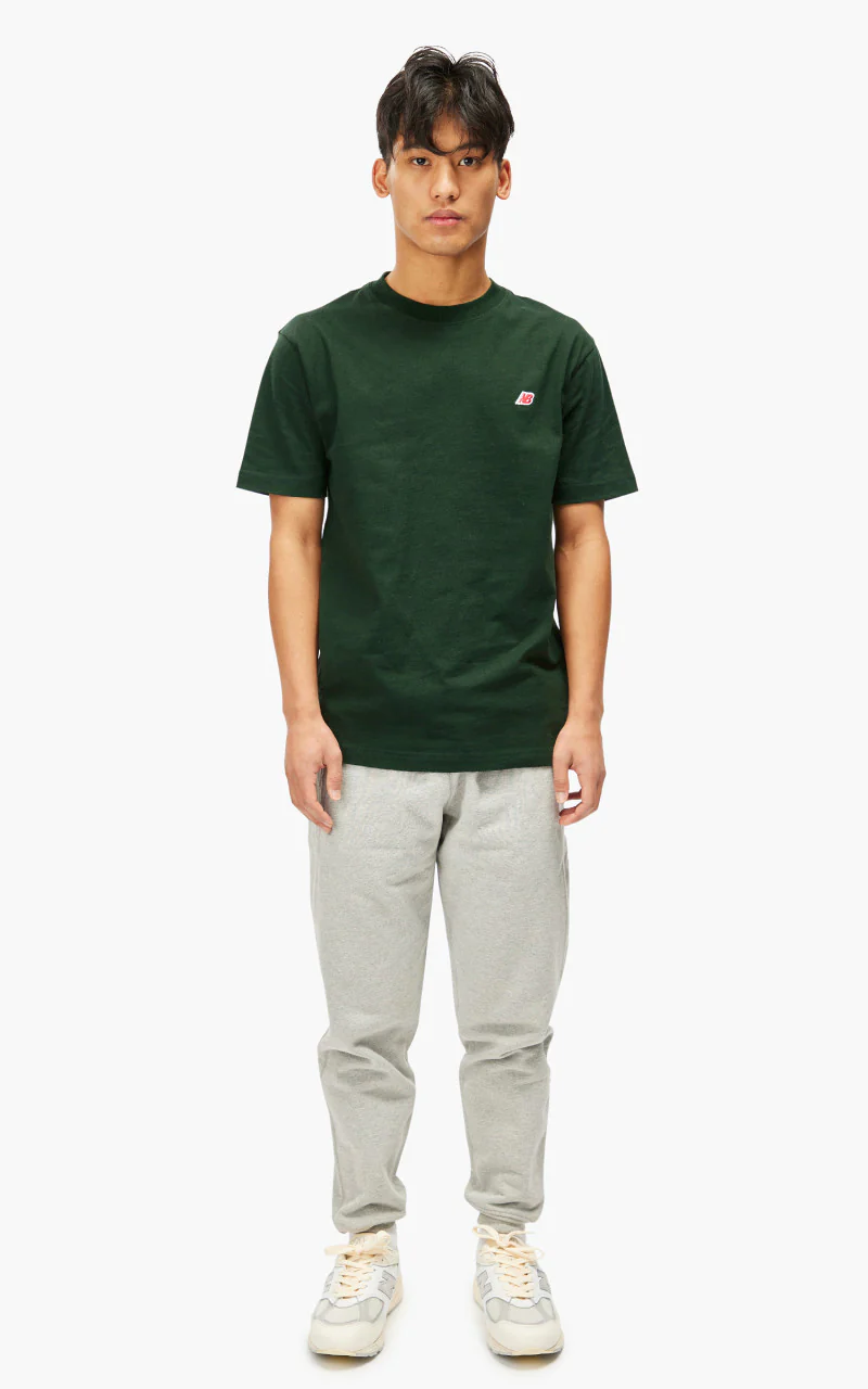 New Balance Core T-Shirt "Made in USA" Midnight Green - Image 2