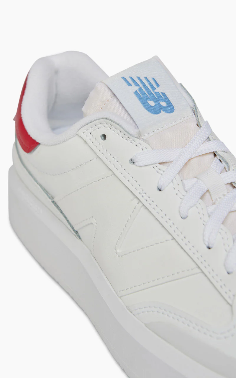 New Balance CT302 LH White/True Red - Image 3