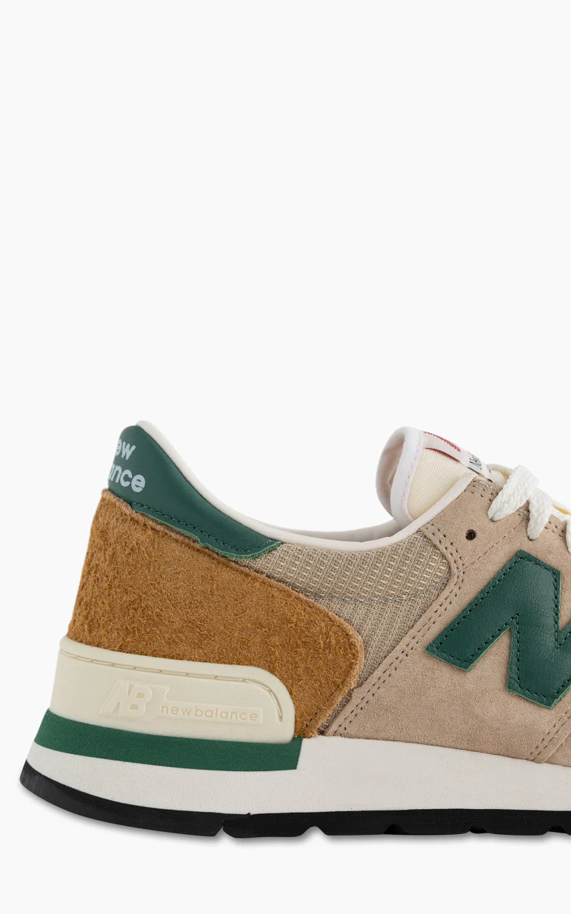 New Balance M990 TG1 Tan "Made in USA" Tan/Green - Image 3