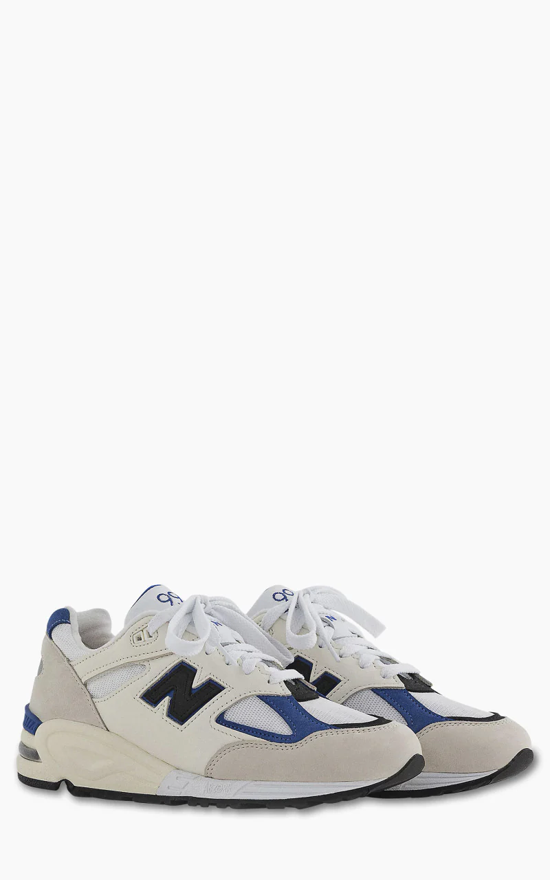 New Balance M990 WB2 White/Blue "Made in USA" - Image 2