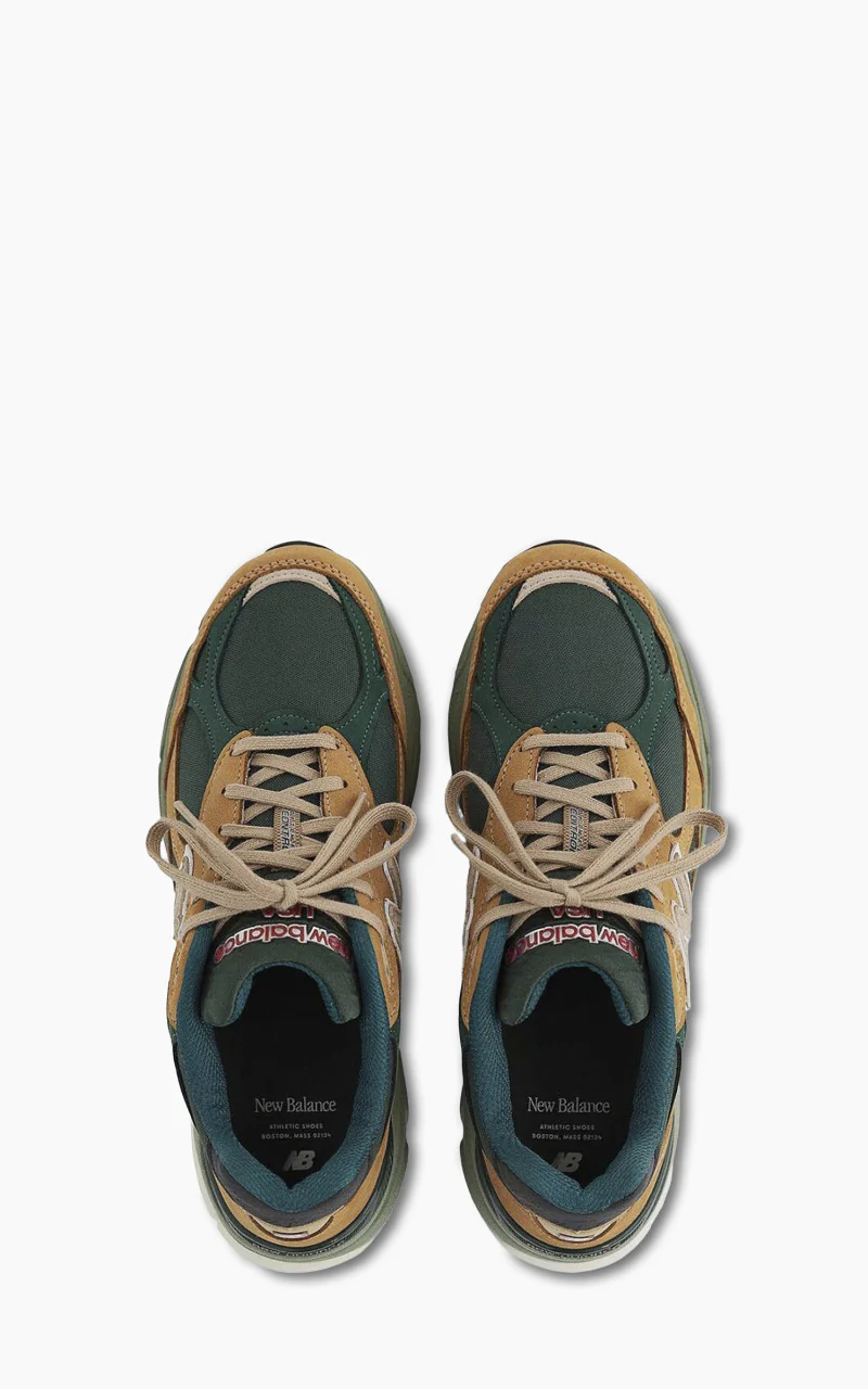 New Balance M990 WG3 Tan/Green "Made in USA" - Image 4