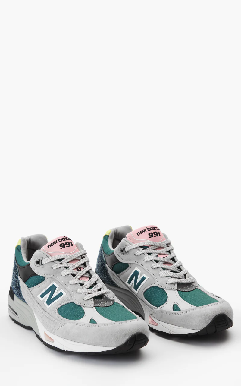 New Balance M991 PSG Grey/Teal "Made in UK" - Image 2