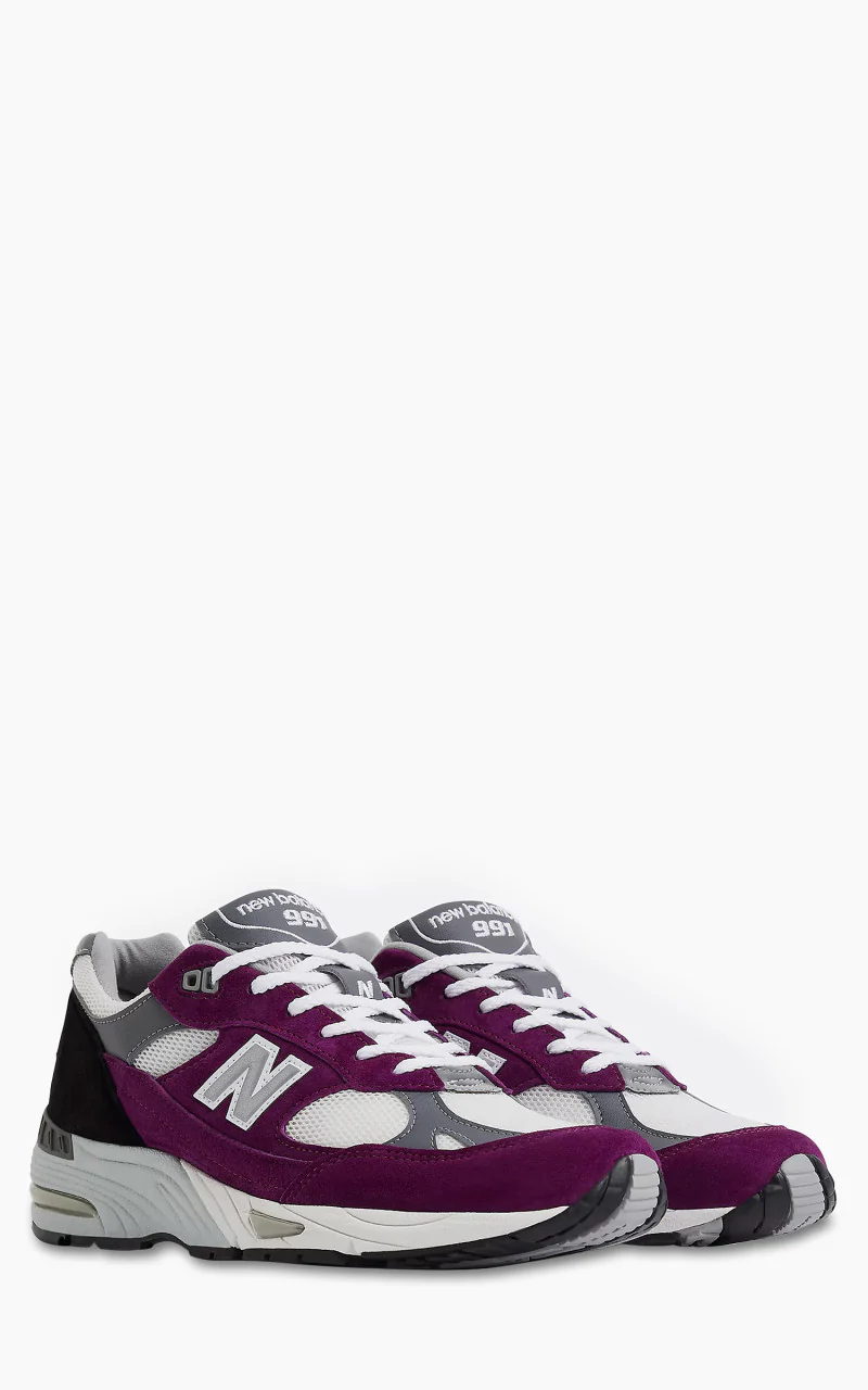 New Balance M991 PUK Grape Juice/Alloy/Black "Made in UK" - Image 2