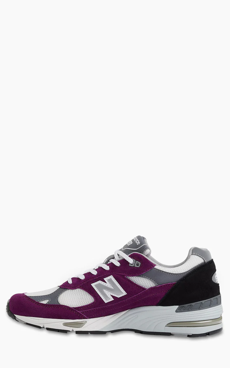 New Balance M991 PUK Grape Juice/Alloy/Black "Made in UK" - Image 4
