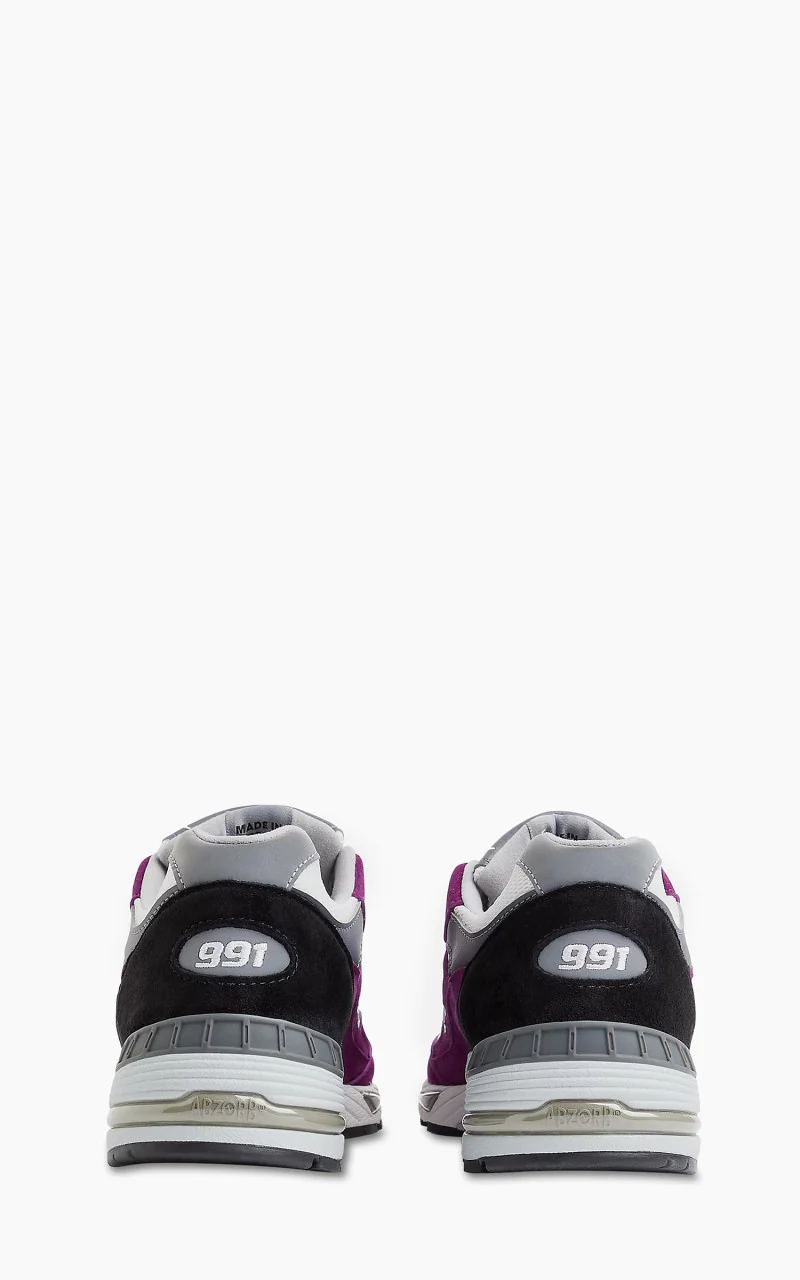 New Balance M991 PUK Grape Juice/Alloy/Black "Made in UK" - Image 5