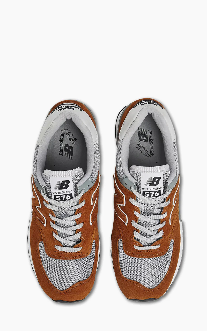 New Balance OU576 OOK Orange/Alloy/Gray Violet "Made in UK" - Image 3
