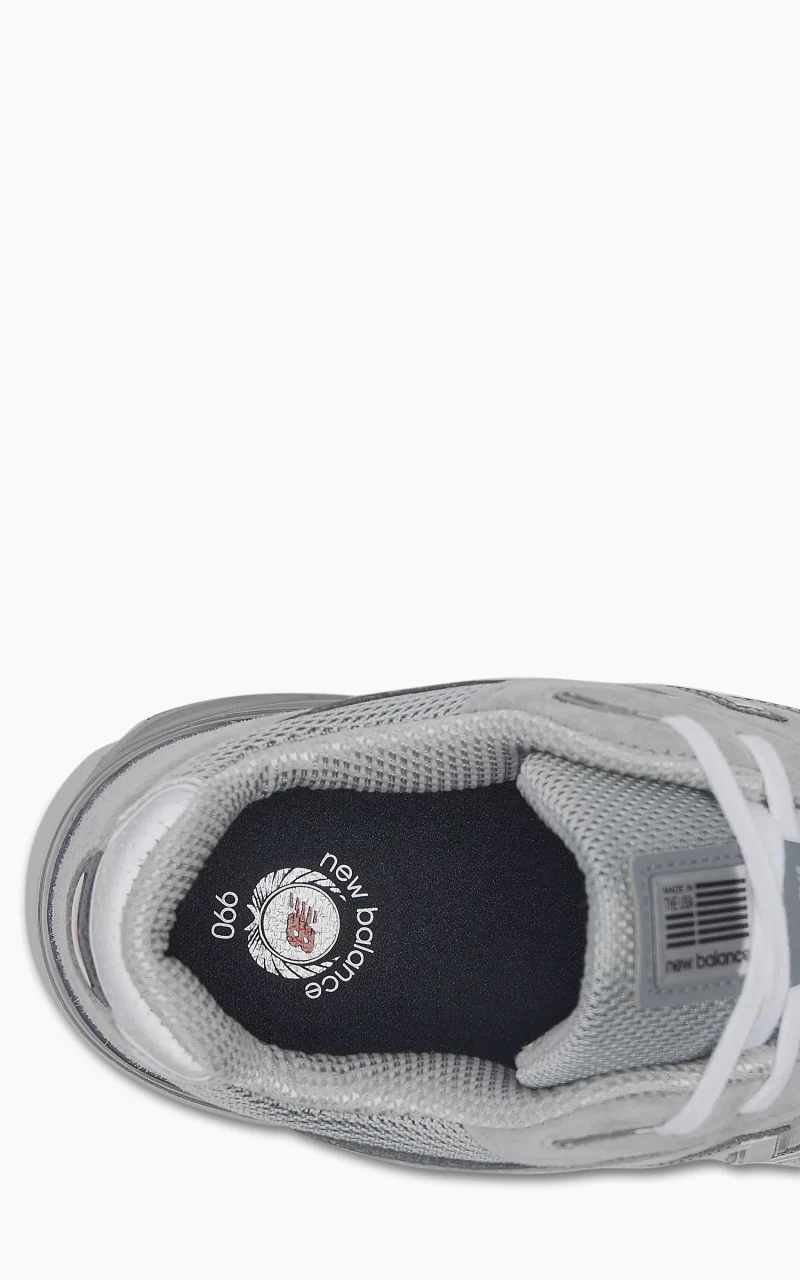 New Balance U990 GR4 Grey/Silver "Made In USA" - Image 5