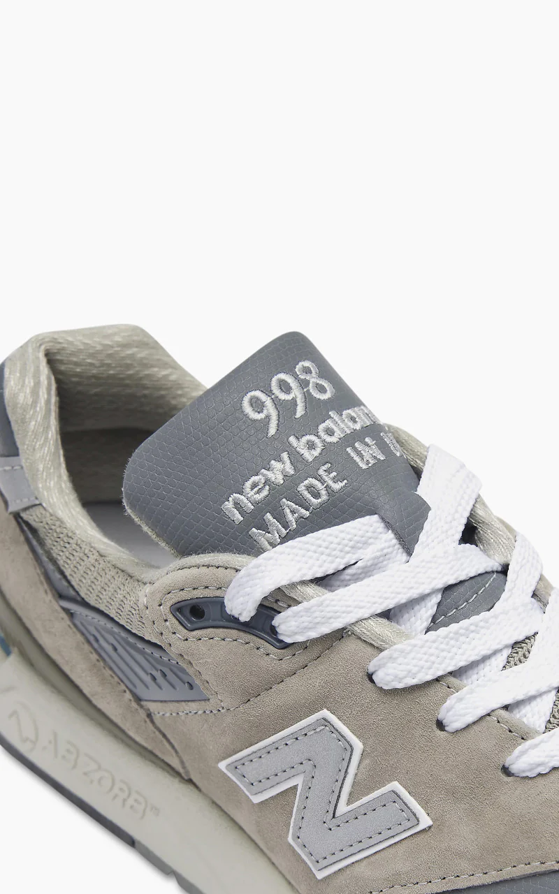 New Balance U998 GR Grey/Silver "Made In USA" - Image 3