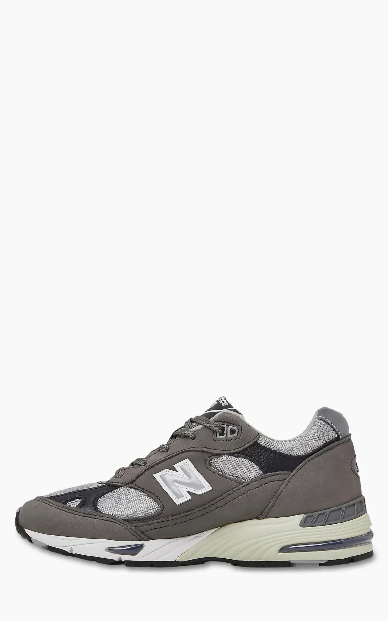 New Balance W991 GNS Castlerock/Navy/White "Made in UK" - Image 4
