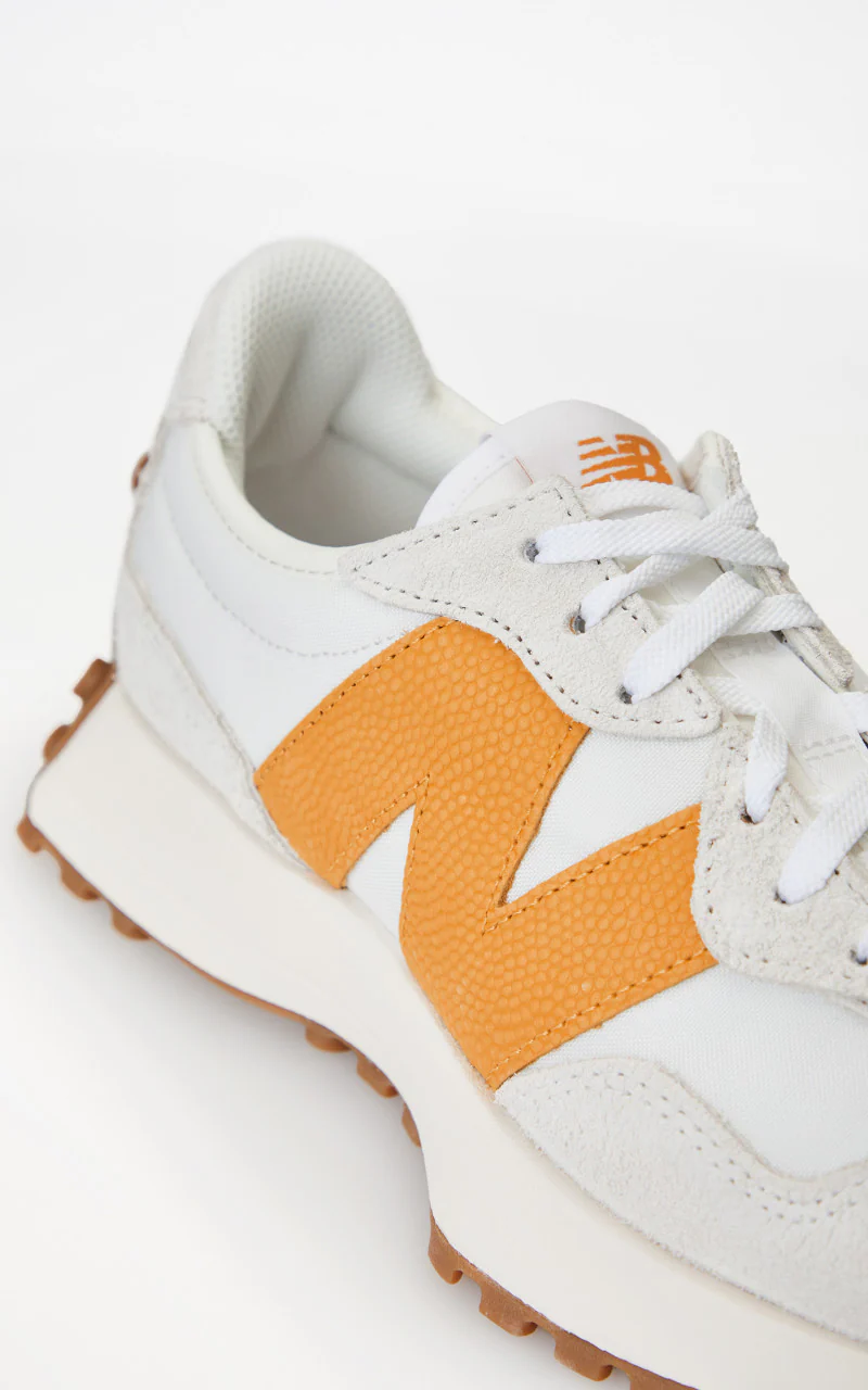New Balance WS327 BY Sea Salt/Orange - Image 5