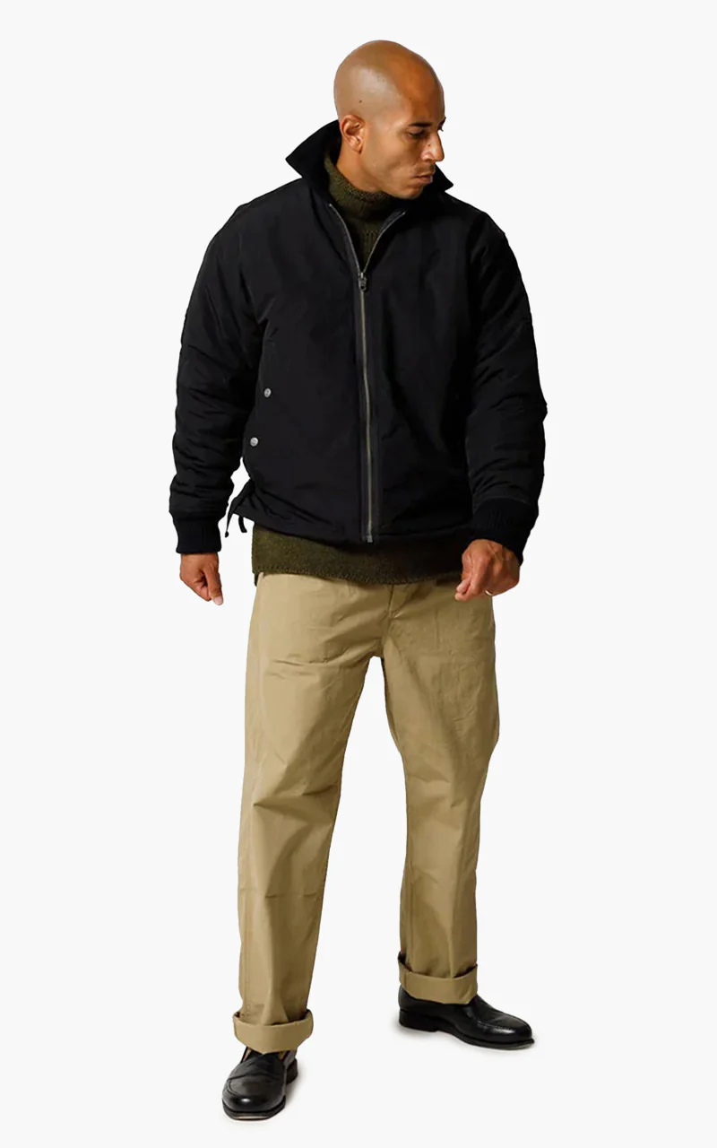 Nigel Cabourn Tank Jacket Black - Image 4