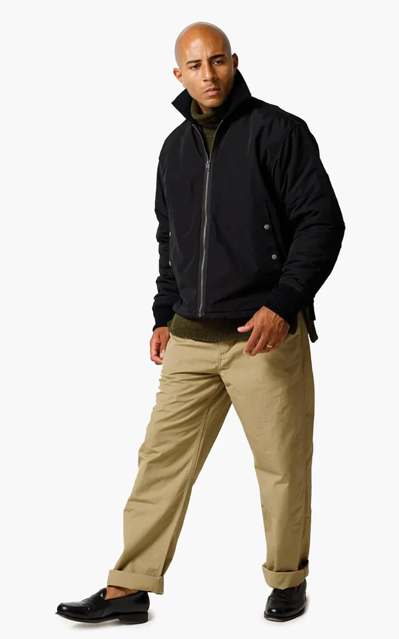 Nigel Cabourn Tank Jacket Black - Image 5