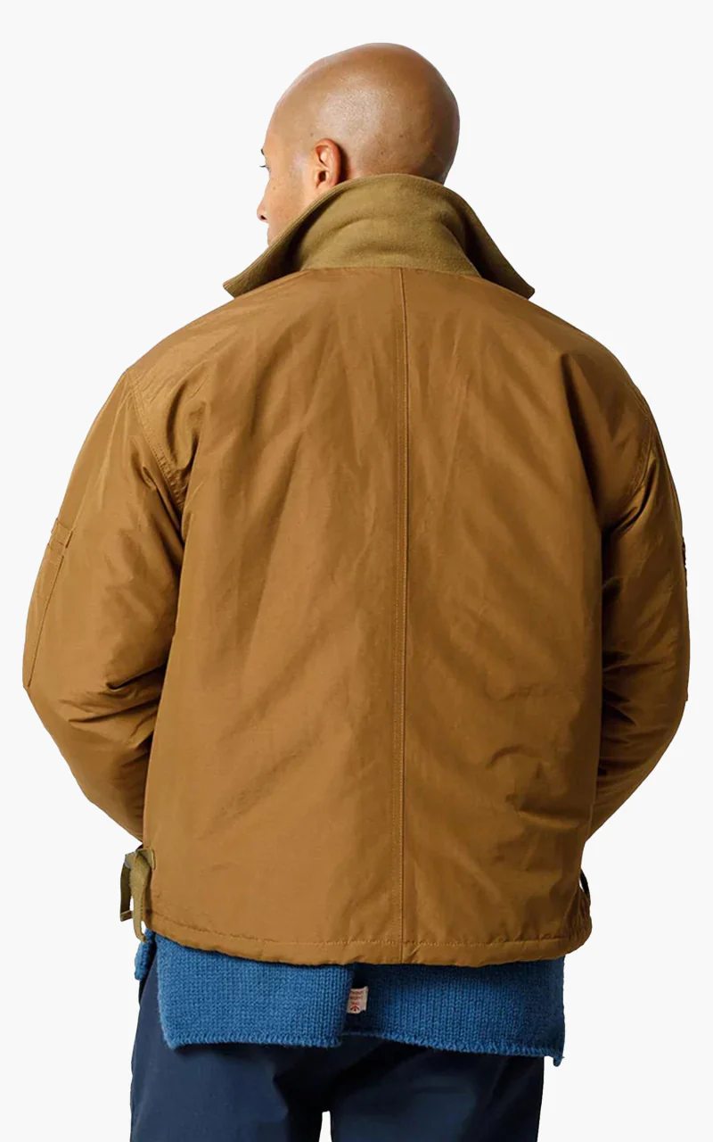 Nigel Cabourn Tank Jacket Tan - Image 6