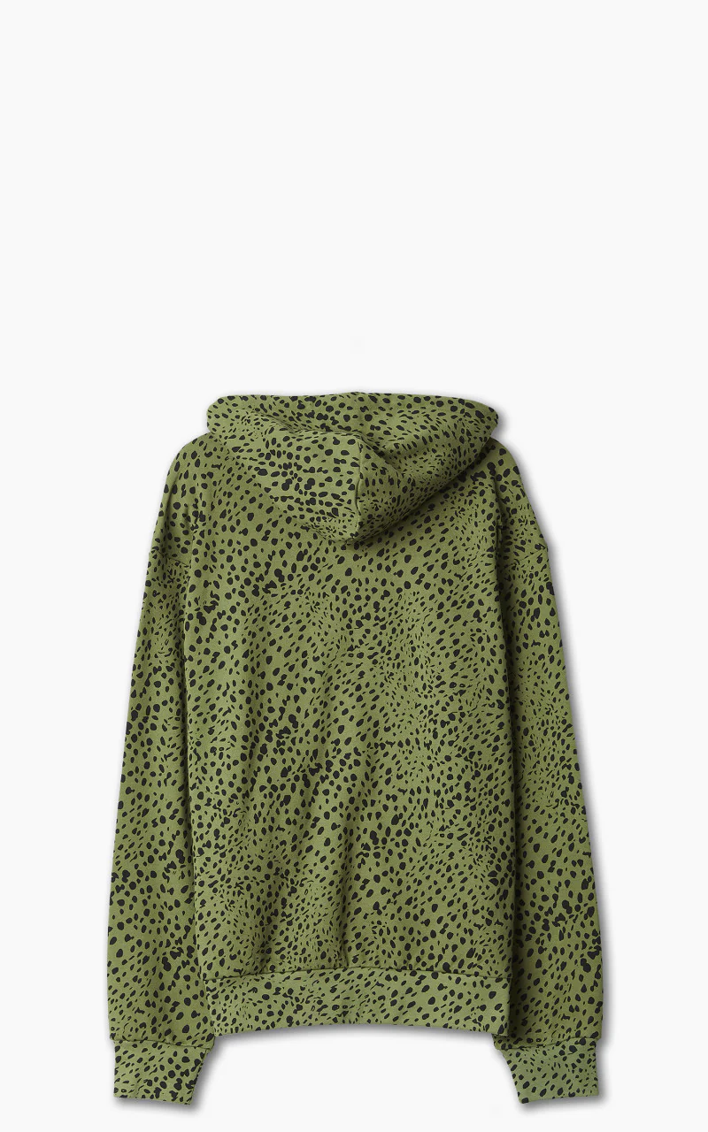 Noon Goons Chit Chat Zip Hoodie Green Leopard - Image 10