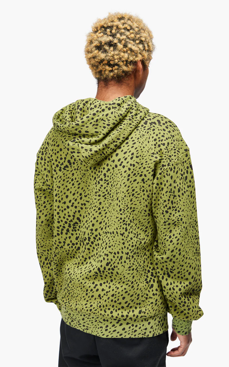 Noon Goons Chit Chat Zip Hoodie Green Leopard - Image 9