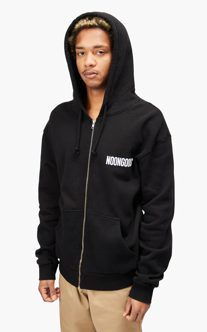 Noon Goons Makeout Zip Hoodie Black - Image 5