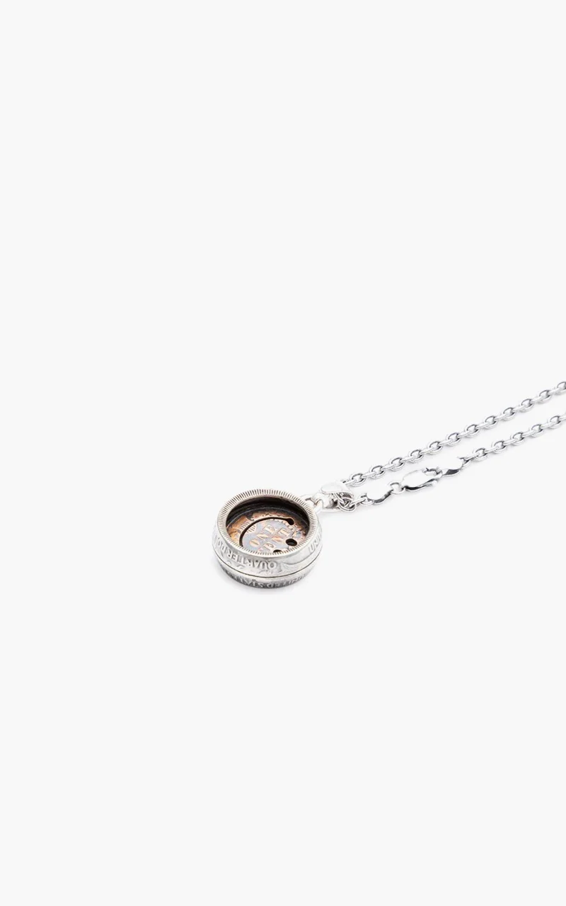 North Works N-249 Penny Smile Quarter Dollar Pendant 925 Silver - Image 5